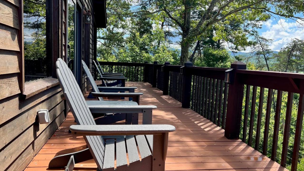 Mistletoe Cabin- Private Cabin W Views, Hottub, Pet Friendly Murphy Exteriör bild