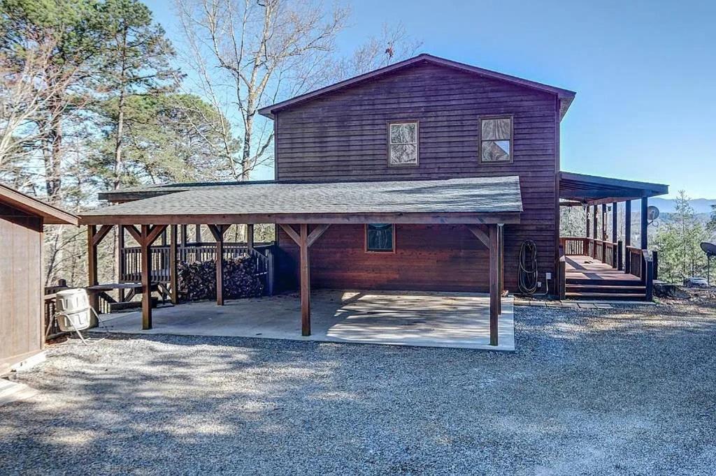 Mistletoe Cabin- Private Cabin W Views, Hottub, Pet Friendly Murphy Exteriör bild