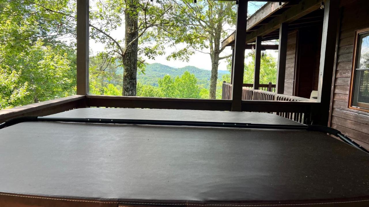 Mistletoe Cabin- Private Cabin W Views, Hottub, Pet Friendly Murphy Exteriör bild