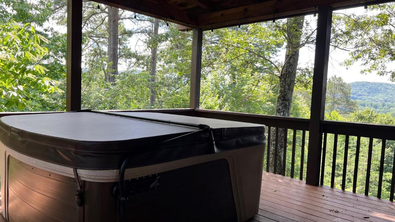 Mistletoe Cabin- Private Cabin W Views, Hottub, Pet Friendly Murphy Exteriör bild