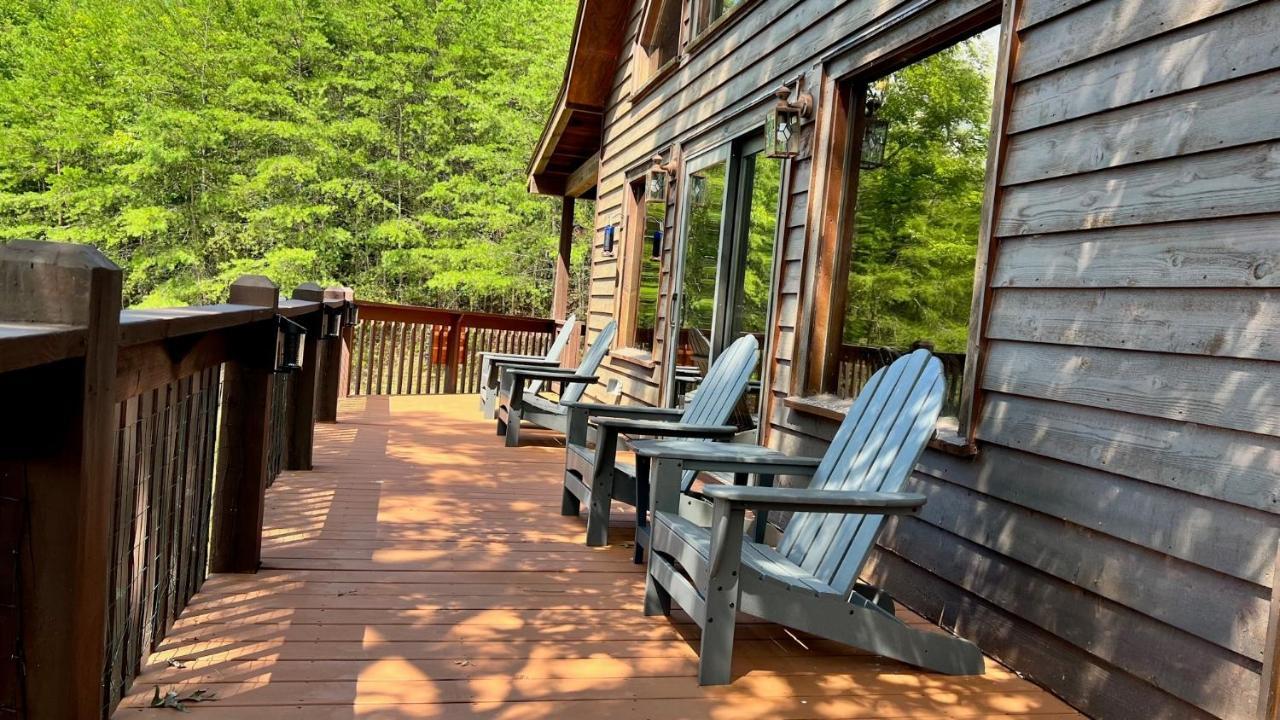 Mistletoe Cabin- Private Cabin W Views, Hottub, Pet Friendly Murphy Exteriör bild