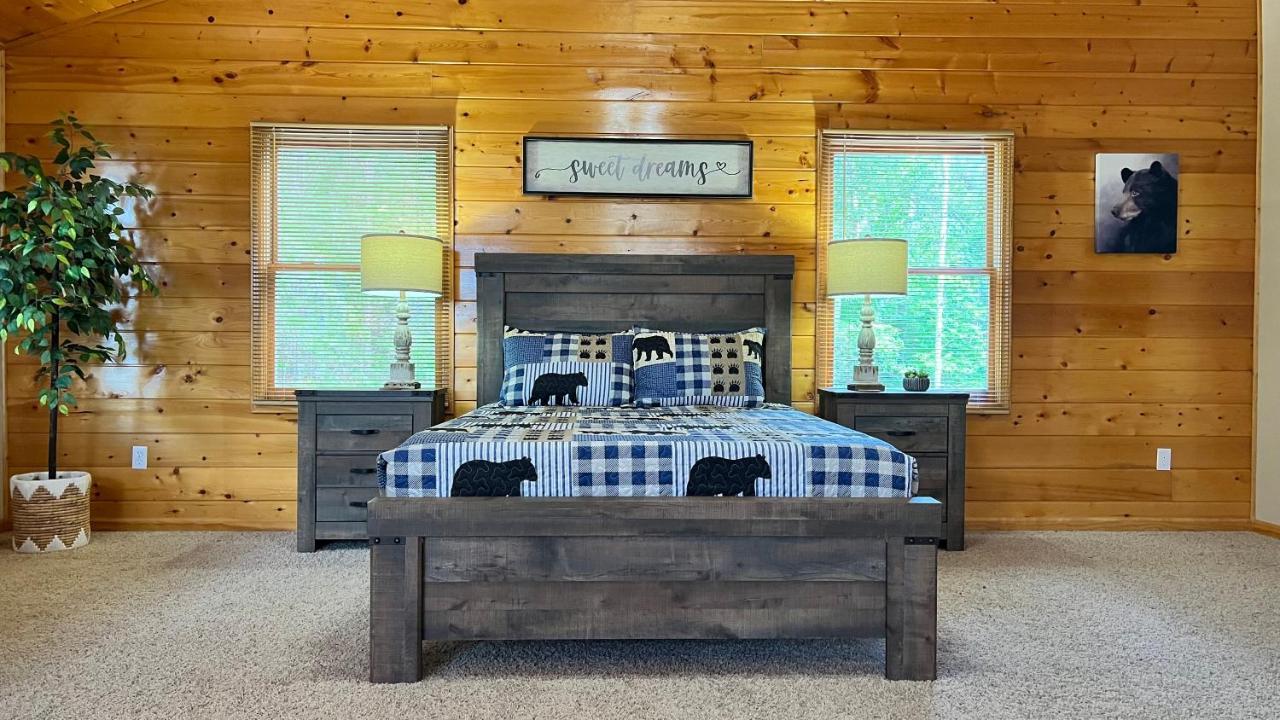 Mistletoe Cabin- Private Cabin W Views, Hottub, Pet Friendly Murphy Exteriör bild
