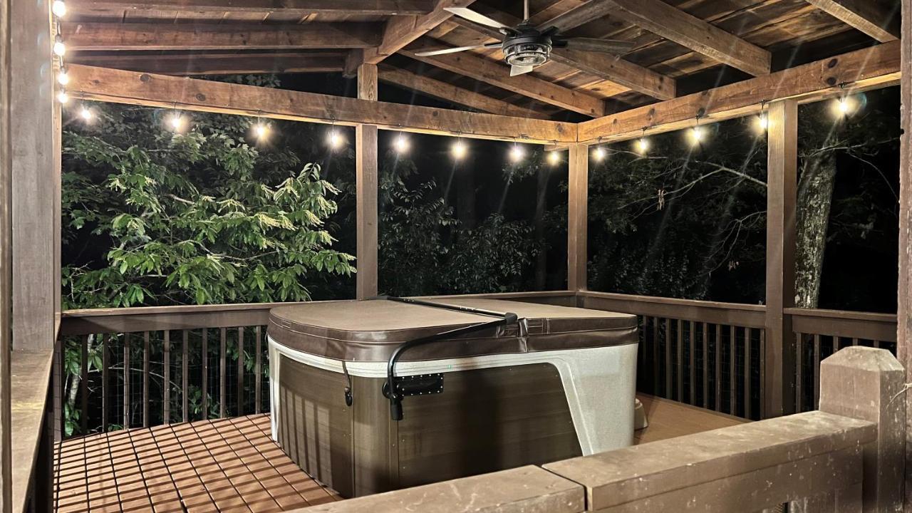 Mistletoe Cabin- Private Cabin W Views, Hottub, Pet Friendly Murphy Exteriör bild