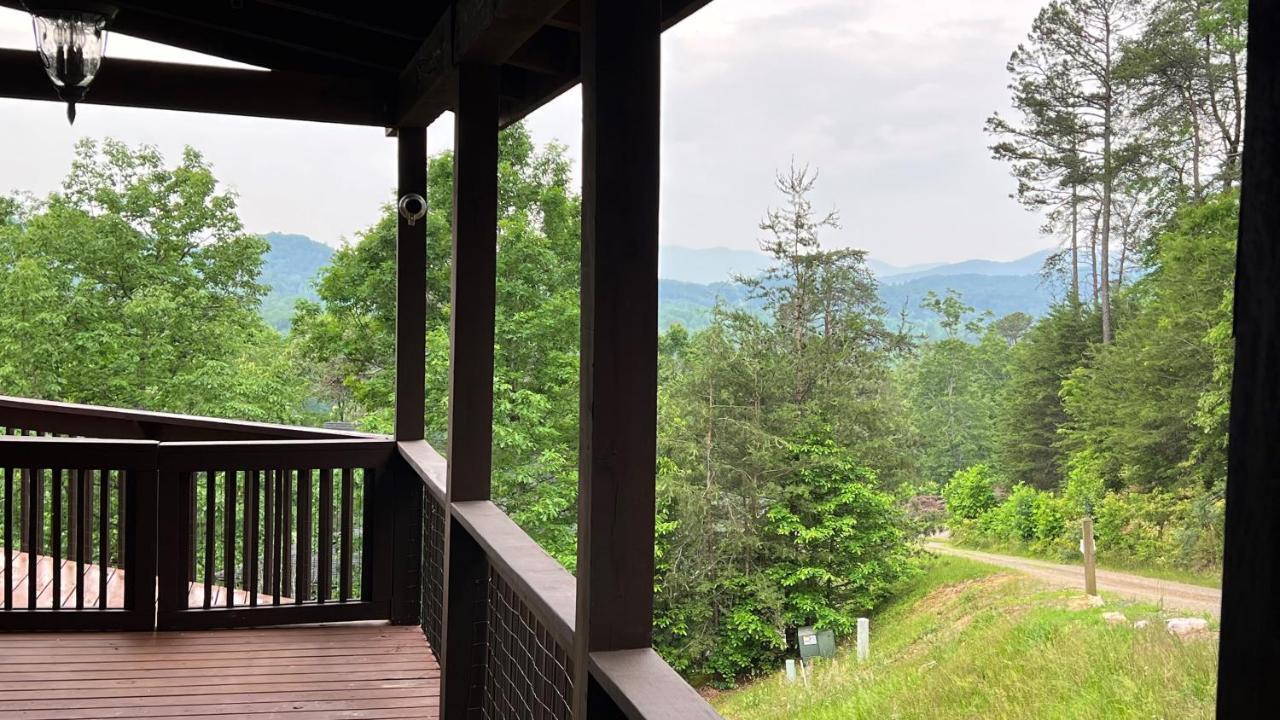 Mistletoe Cabin- Private Cabin W Views, Hottub, Pet Friendly Murphy Exteriör bild